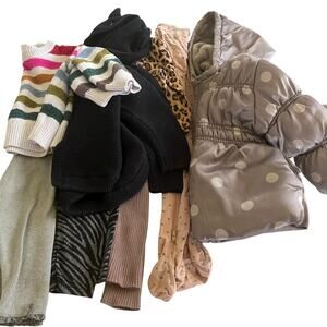 Girls Fall Winter Matching Pieces Assortment Bundle size 12-18 months